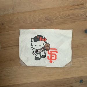 Hello Kitty Giants canvas tote bag